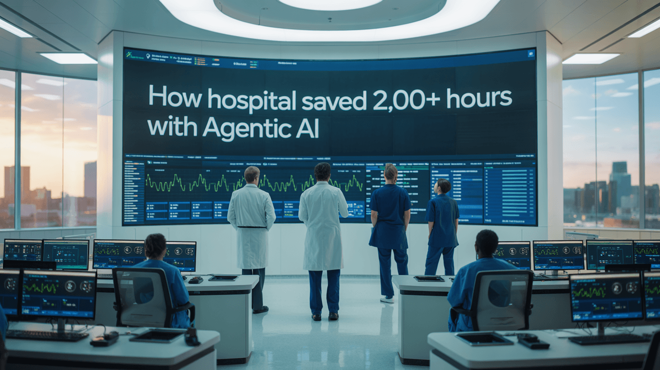 Agentic AI solutions improving hospital efficiency