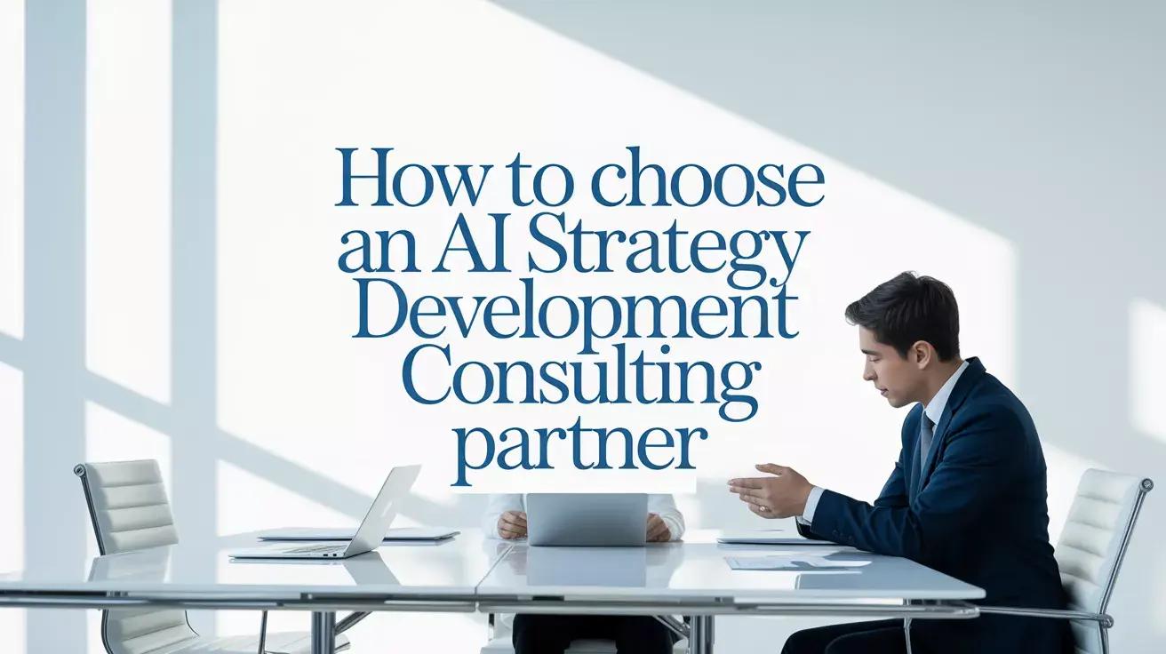 AI strategy development consulting partner