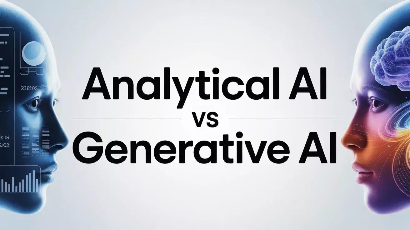 Analytical AI vs Generative AI