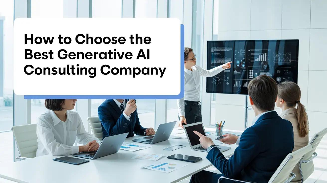 Best generative AI consulting companies in 2026 comparison guide