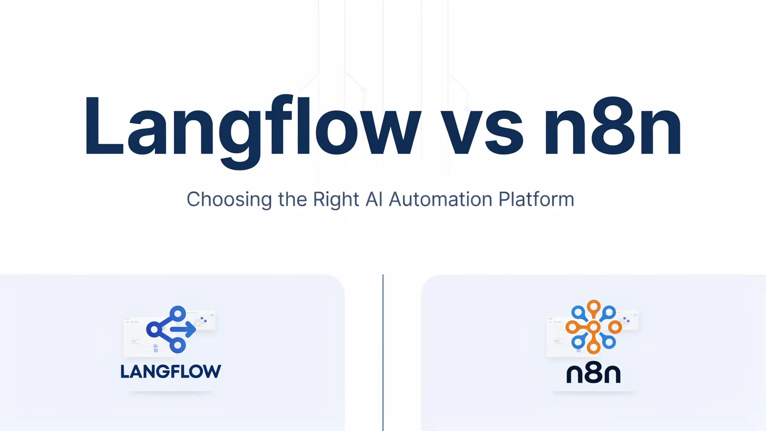 Langflow vs n8n
