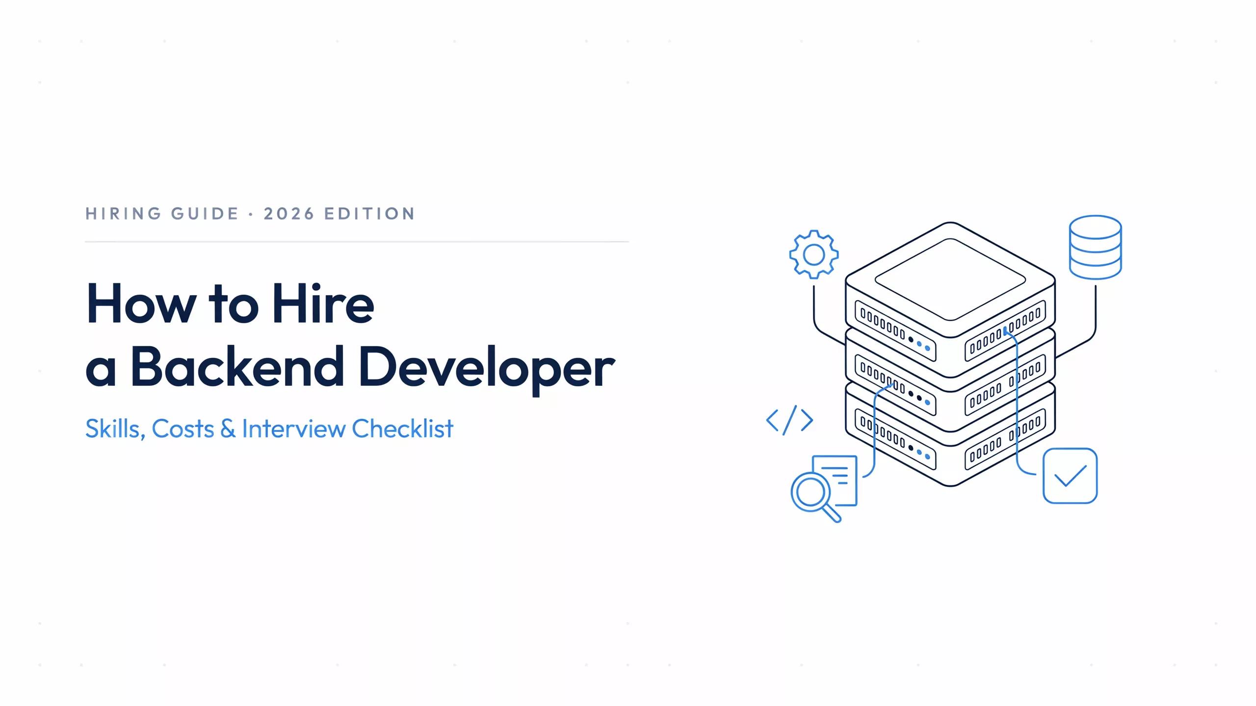 Hire Backend Developers guide