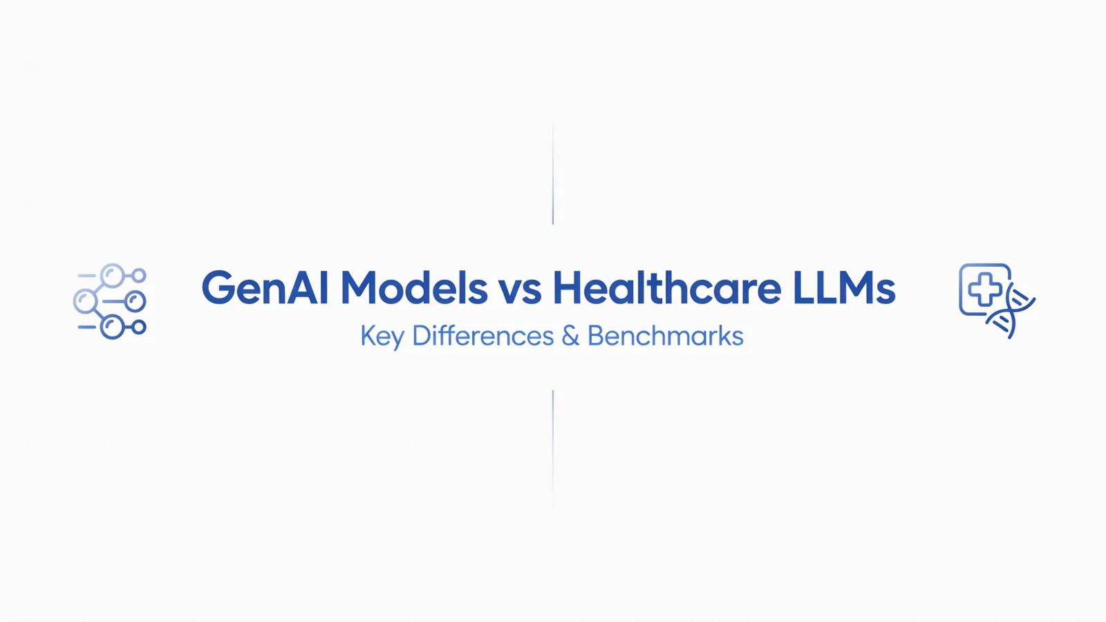 GenAI models vs healthcare LLMs