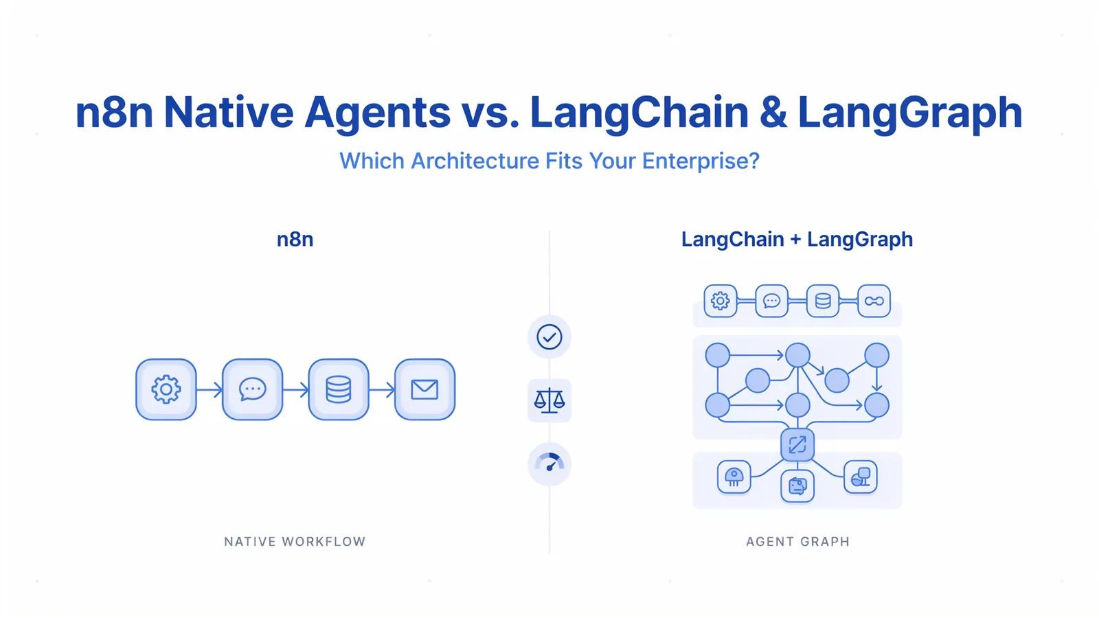 n8n Native Agents vs. LangChain & LangGraph: Which Architecture Fits Your Enterprise?