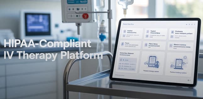 We Built a HIPAA-Compliant IV Therapy Platform with Audit-Logged Booking, Charting, Inventory and Nurse Payroll