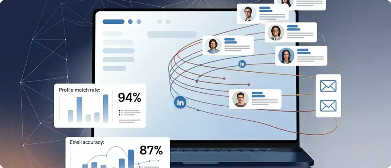 B2B Lead-Gen LinkedIn Scraping Automation & Email Enrichment