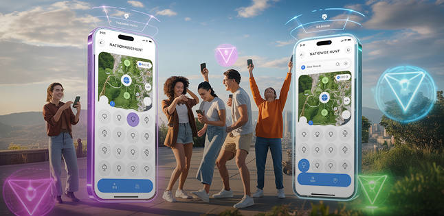 Nationwide Treasure Hunt Game