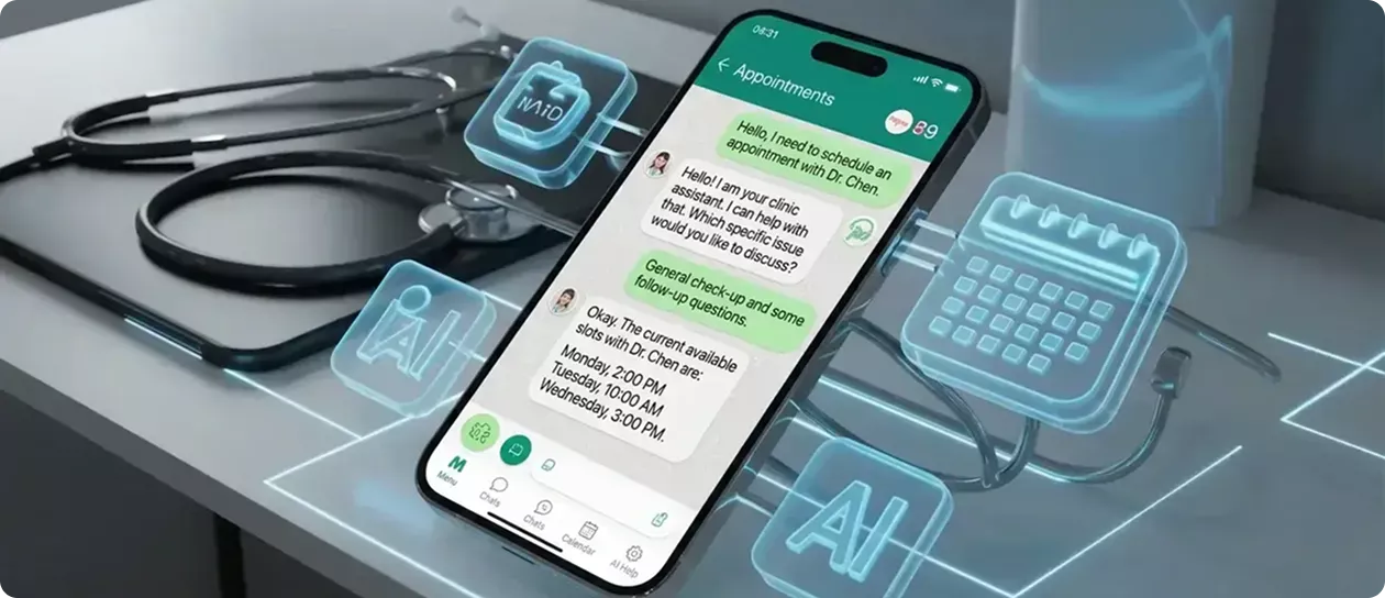 WhatsApp AI Appointment Agent for Clinic